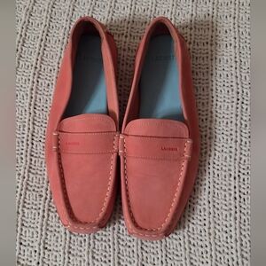 Lacoste Pink Driving Loafer Size 8.5